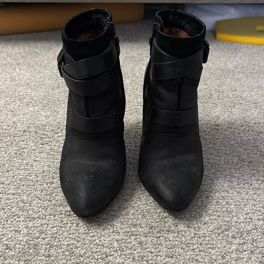 Modern Vintage black booties